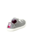 thumbnail image 3 of Wonder Nation Girls Casual Bump Toe Sneakers, 3 of 6
