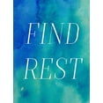 thumbnail image 2 of Sizemore, Natalie 12x14 White Modern Wood Framed Museum Art Print Titled - Finding Rest II, 2 of 4