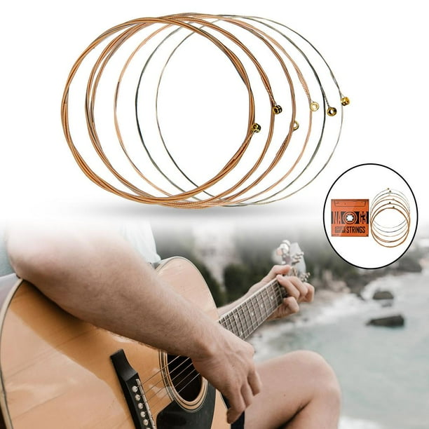 Cuerdas para guitarra Shamjiam de repuesto Tensión ligera G3