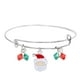 thumbnail image 2 of Pulsera para mujer, regalo de Navidad, pulsera de cristal expandible de Papá Noel para niñas y mujeres, ideal para Acción de Gracias, pulsera de moda., 2 of 2