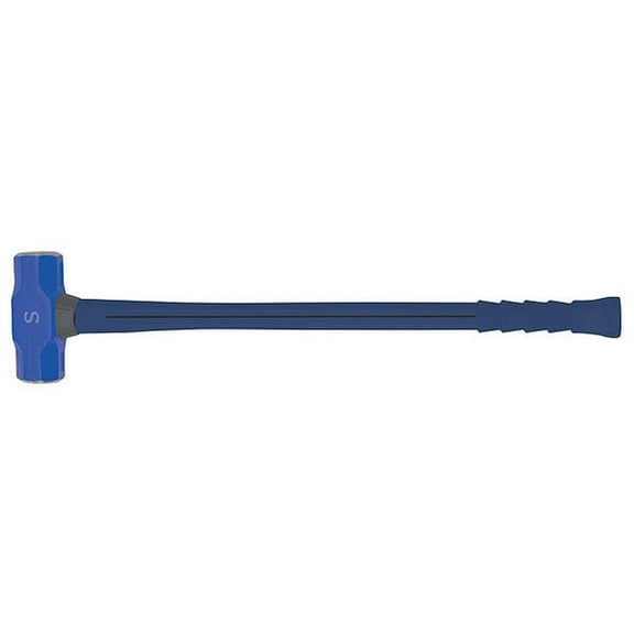 Nupla Soft Steel Sledge Hammer, 20 lb Head, 32 in Fiberglass Handle, SG Grip - 1 EA (545-26-508)