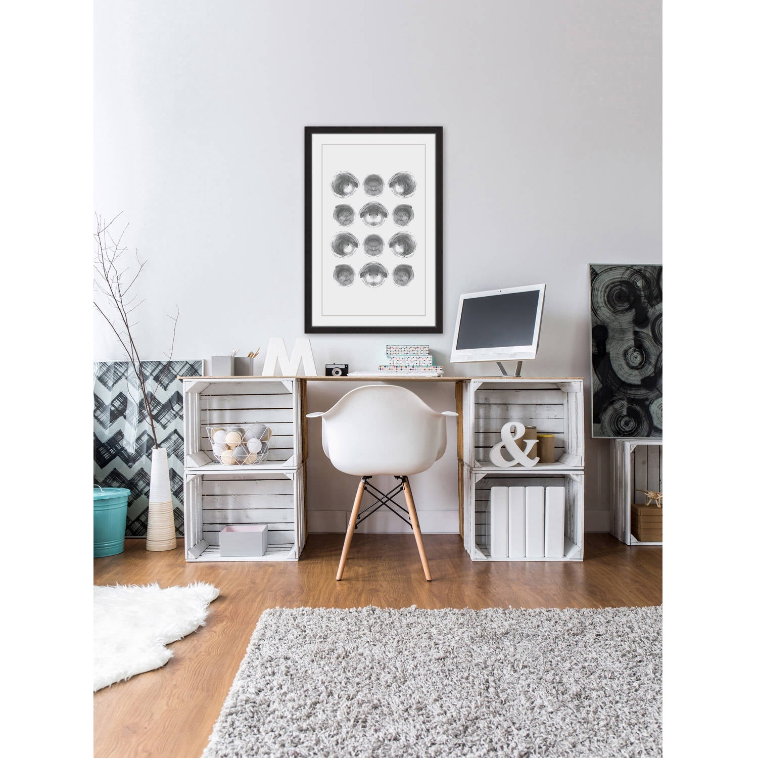 Marmont Hill "Shells" by Bryon White Framed Painting Print