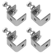 GOOHOCHY 4pcs C Clamp Heavy Duty Stainless Steel Clamps for Assembly