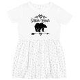 thumbnail image 3 of Inktastic Sister Bear Native Arrow Girls Toddler Dress, 3 of 5