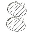 thumbnail image 5 of Hobeauty Halloween Wreath Frame Diy Pumpkin Wreath Frame Autumn Harvest Metal Wire Form Hanging Wreath Form, 5 of 8