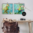 thumbnail image 4 of Stupell Industries Abstract Beach Balls Abstract Painting Gray Framed Art Print Wall Art, 24 x 24, Set of 2, 4 of 10