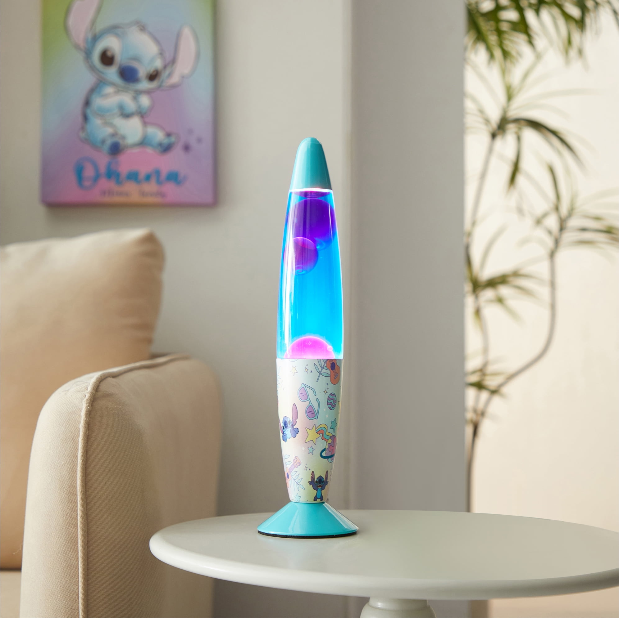 Lampe à mouvement volcan Disney Lilo & Stitch Lampe à mouvement avec Stitch