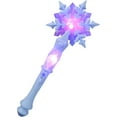 thumbnail image 1 of Light Up Snowflake Glow Wand: Snowflake Wand with Sound for Princess Birthday Party Costume Accessory 32cm, 1 of 8