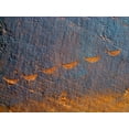 thumbnail image 2 of Popcorn 24x19 Gold Ornate Wood Framed with Double Matting Museum Art Print Titled - Petroglyphs I, 2 of 4
