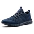 thumbnail image 6 of BUBUDENG Mens Walking Sneakers Athletic Shoes Breathable Knit Casual Shoes 8 Blue Trainers Lightweight, 6 of 8