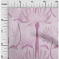 thumbnail image 2 of oneOone Georgette Viscose Light Pink Fabric Tropical Plants Diy Clothing Quilting Fabric Print Fabric By Yard 42 Inch Wide, 2 of 4