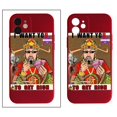 thumbnail image 3 of Funda trasera delgada y flexible de TPU con diseño de Año Nuevo y dibujos animados para iPhone 12 Mini Pro y iPhone 12 Mini. B para iphone 12 mini, 3 of 8