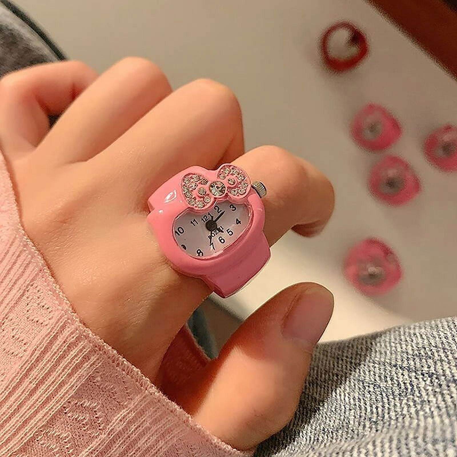 Hello kitty ring watch discount