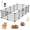 12 Panels-47"x24"x12" (LxWxH), variant on 12 Panels-47"x24"x12" (LxWxH) Small Animal Playpen for Guinea Pigs Rabbits Hedgehogs