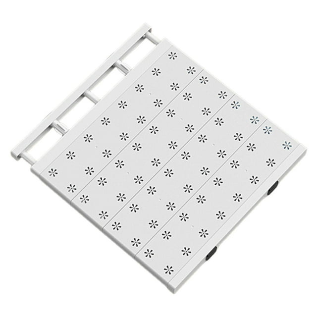 DOLITY Drawer Divider Clothing Closet Shelf Expandable Stable Multifunctional Organizer Separator for Home Bathroom Bookshelf Drawer 48 to 80 cm Adjust