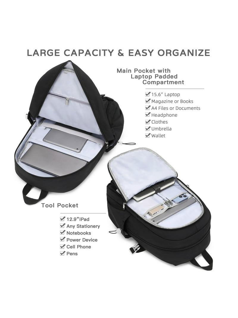 AO ALI VICTORY Laptop Backpack 15.6 Inch, School Bag for Teens and