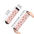 thumbnail image 4 of Pofeuu Strawberry And Flowers Print 30cm Socks, Adult Running Hiking Socks for Youth and Adult, 4 of 7