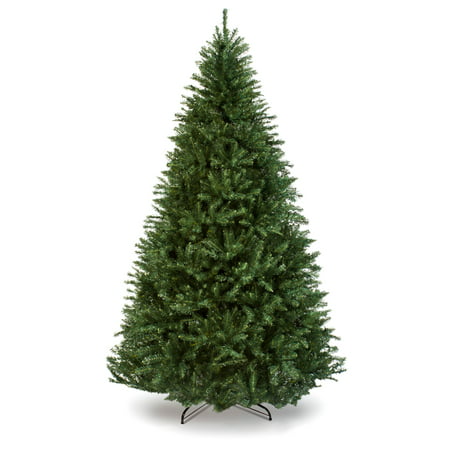 Best Choice Products 6ft Hinged Douglas Full Fir Artificial Christmas Tree Holiday Decoration w/ Foldable Metal