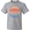 AC-Heather Grey, variant on Inktastic Lake Erie Distressed Retro Sunset Youth T-Shirt