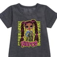 thumbnail image 2 of LOL OMG! Fashion Dolls - Fierce Graffiti - Toddler & Youth Girls Fleece Dress, 2 of 4