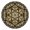 E, variant on HILOGEL European Luxurious Round Area Rug Pad Vintage Lotus Flower Print Bedside Carpet Non-Slip Circle Floor Mat for Living Room Home Decoration