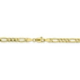 thumbnail image 4 of 10K Yellow Gold chain Figaro 16 in 4.75 mm 4.75mm Semi-Solid, 4 of 5