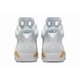 thumbnail image 4 of Ni - ke [HF0413-074] Ni - ke Kid's Air Jordan 6 Retro Preschool Pearl *NEW*, 4 of 4