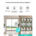 thumbnail image 5 of Grey Snowman Christmas Window Privacy Film Stained Glass Window Film Decorative Windows Cover Static Windows Cling for Glass Door Xmas Tree Snowflake Winter Birds Stickers for Bathroom 17.7"x39.3", 5 of 7