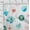 Blanc, variante sur oneOone Tissu Georgette Viscose Imprimé Fleur Aquarelle Tissu BTY 42 Pouces de Large