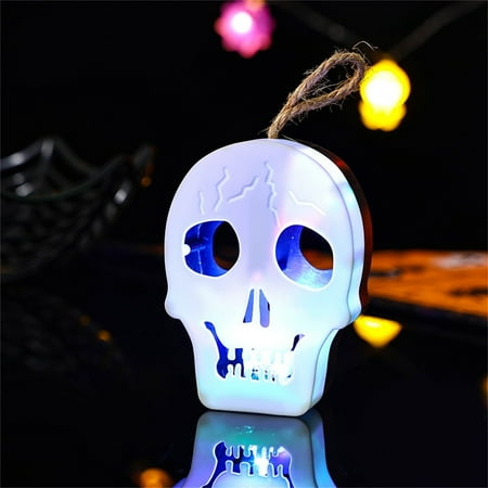 

Tanjnj Clearance Halloween Garden Lights Simulation Halloween Desktop Night Light Ornaments Create A Mysterious Atmosphere