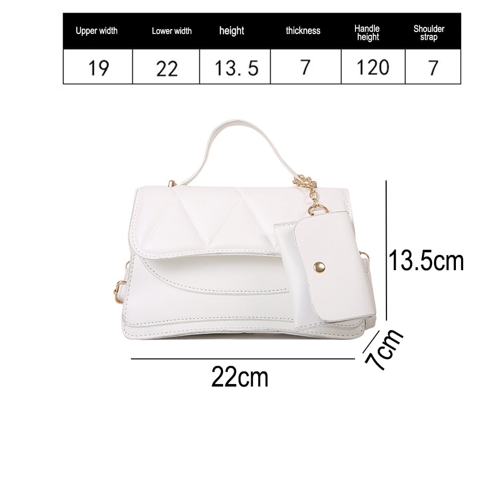 Small Bags for Women Stylish Designer Purses and Handbags with Coin Purse  including 3 Size Bag,red，G175567 - Walmart.com
