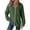 Army Green -AU23, variant on Nestiefly Zip Up Hoodie Women Waffle Knit Long Sleeve Comfy Hooded Sweatshirt with Pockets Cute Fall Sweatshirts Casual Jacket Sky Blue XL