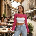thumbnail image 2 of Women’s Cropped Knit Shrug Top Lightweight Bell Sleeve Summer Cover-Up, Soft Breathable Cropped Cardigan Shrug for Casual & Beach, Cropped Shrug Women, 2 of 11
