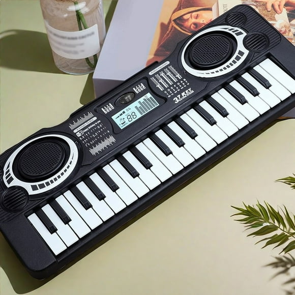 Dvkptbk Keyboard Piano, 24 Key Portable Electronic Piano for, Multifunction Music Educational Instrument Toy Keyboard, Educational Toys for 3 4 5 6 7 8