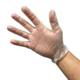thumbnail image 2 of Kingseal Guantes Desechables De Vinilo Mediano, Sin Polvo Y Sin Látex, 4 Mil Transparentes, 4 Cajas De 100 Guantes Por Peso (400 Unidades), 2 of 7