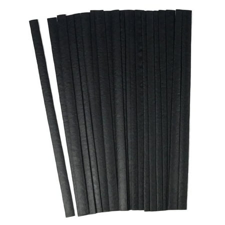 

JOUNJIP Plastic Welding Rods - Flat Ribbon - Black - 20 Piece