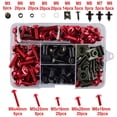 thumbnail image 5 of Kit de tuercas y tornillos de carenado YONGSHENG 195 piezas color Rojo Para motocicleta, 5 of 5