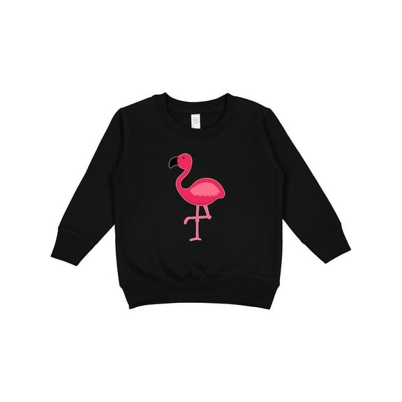 Inktastic Pink Flamingo Toddler Sweatshirt