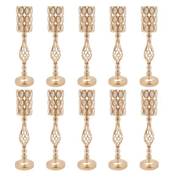 Miumaeov 10pcs 24inch Tall Flower Holder Stand Flower Vase for Wedding Party Table Centerpiece Decor