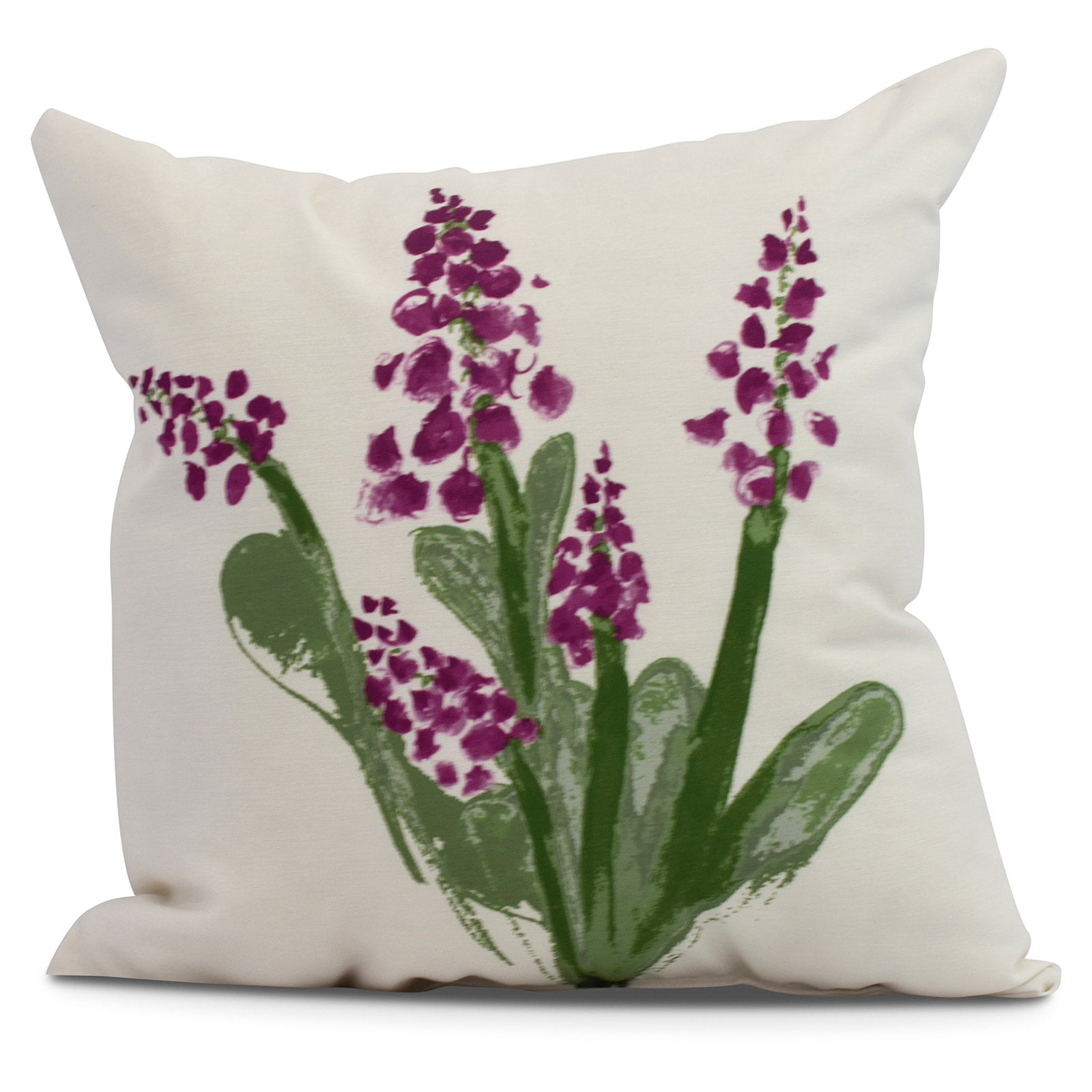 Simply Daisy, 26 x 26 inch,Bluebell Decorative Pillow,Red