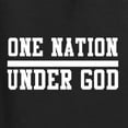 thumbnail image 5 of Wild Bobby One Nation Under God Inspirational/Christian Women Slim Fit Junior Tee, Black, Small, 5 of 5