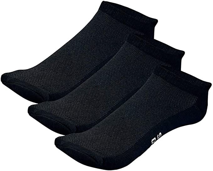 Bamboo Sports Super Soft and Comfortable No Show Bamboo Workout Socks