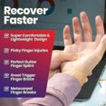 thumbnail image 5 of Finger Support Brace for Small/Medium Hands Ideal for Boxer Fractures and Trigger Finger Stabilization, 5 of 5