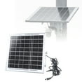 thumbnail image 4 of 12V 0.66A Solar Panel With 15.60ft Output Cable and DC5.2x2.1mm Plug for Ventilation Fan Security Cameras PowerBanks, 4 of 8