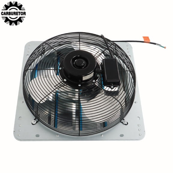 16 Inch Aluminum Shutter Exhaust Fan High Speed Wall Mounted Garage Greenhouse