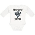 thumbnail image 3 of Inktastic Daddys Little Tornado Boys Boys Long Sleeve Baby Bodysuit, 3 of 5