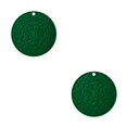 thumbnail image 2 of Mantel Individual resistente al calor Yuarrent para ollas y tazas color Verde oscuro, 2 of 6