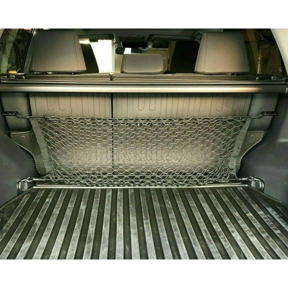EACCESSORIES EA Trunk Organizer Cargo Net for Toyota Corolla Cross 2022-2023 – Envelope Style Cargo Net for SUV – Premium Mesh Car Trunk Organizer Vehicle Carrier Storage – Compatible with Corolla