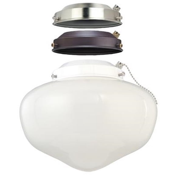 Westinghouse Lighting 7783300 - 1Lt Schoolhouse LK w/3 Fitters
