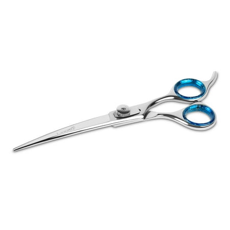 UPC: 0701698575534 | Laazar Pro Shears  Professional 8 inch Curved Dog Grooming Scissors  Premium Sharp Long Lasting Grooming Shears for Dogs and Cats